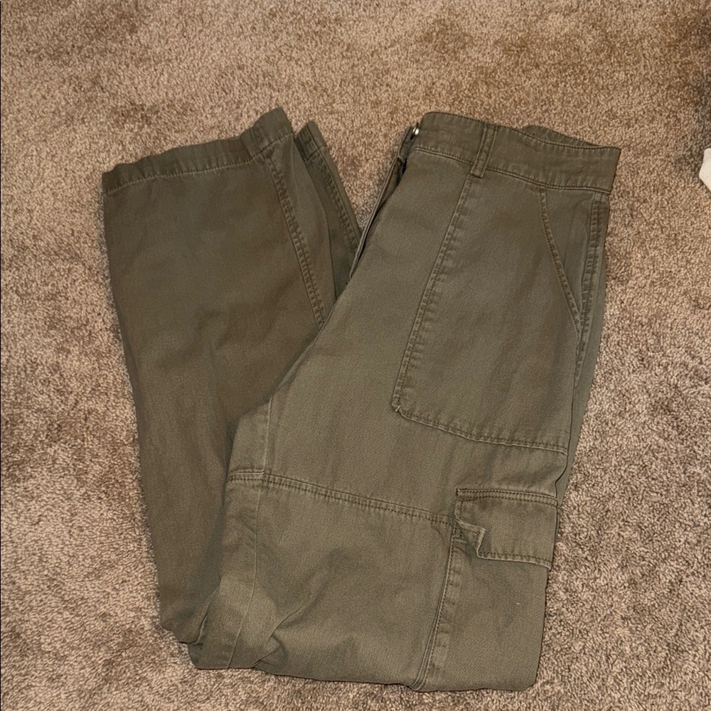H&M Women's Olive Cargo Pants